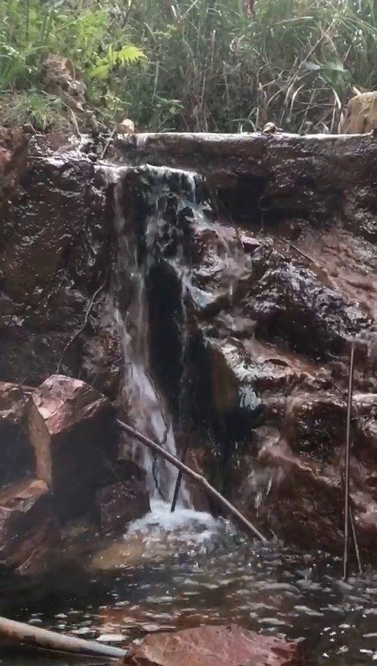 杞水村山泉实拍